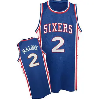 Moses Malone Philadelphia 76ers Mitchell & Ness 1982-83 Hardwood Classics  Red Swingman Jersey - Dynasty Sports & Framing